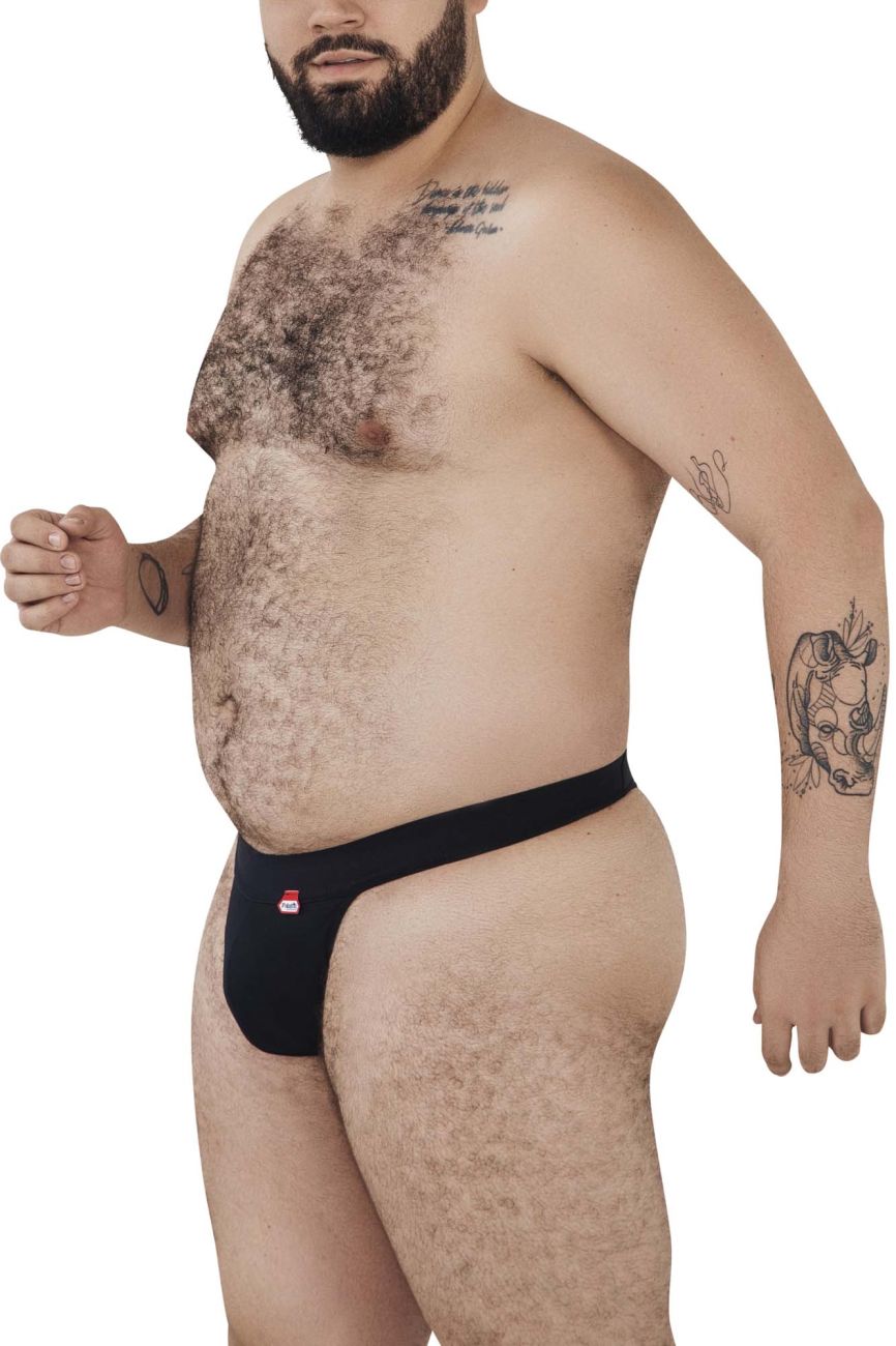Pikante Terni Thongs - Black