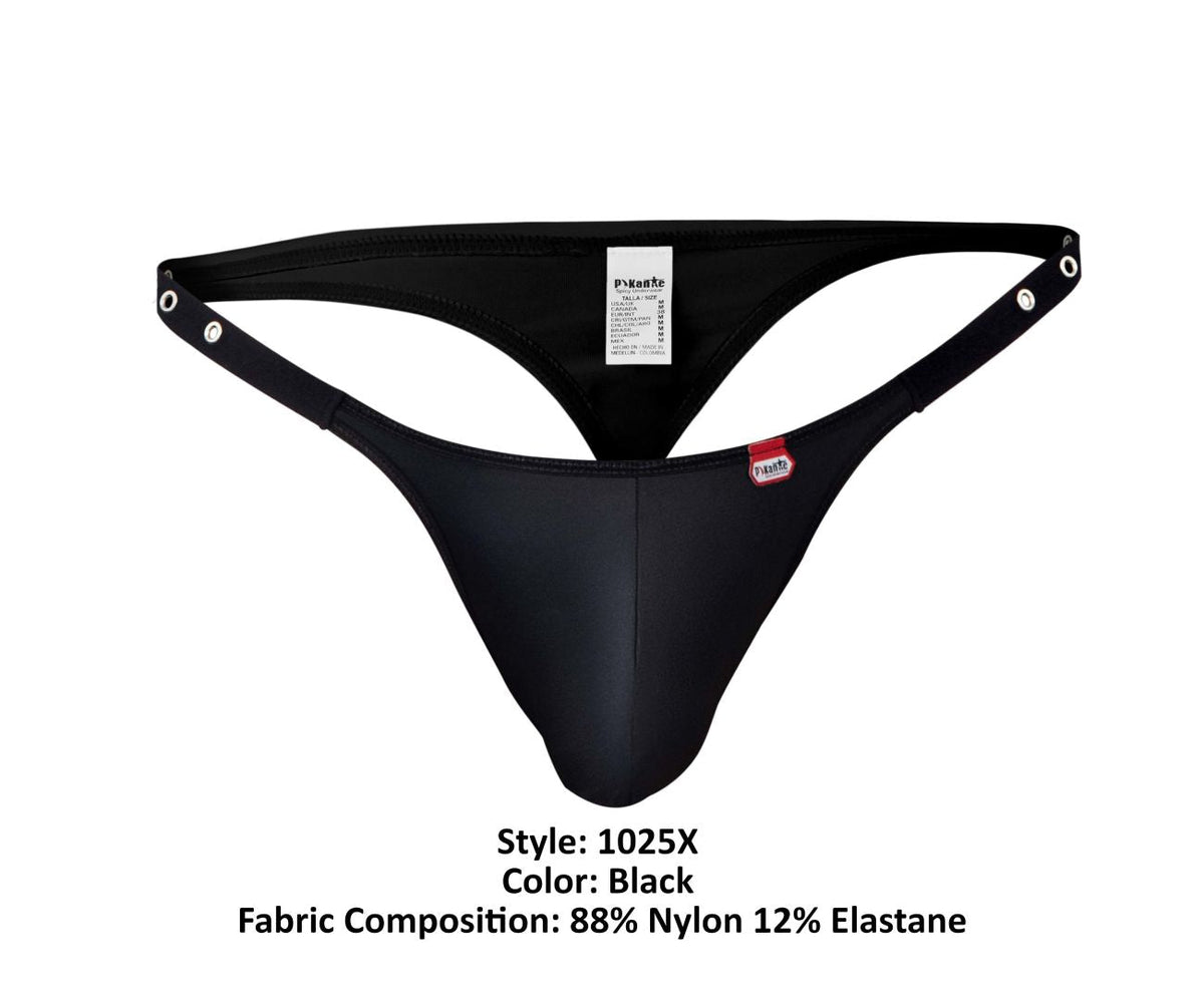 Pikante Perusa Thongs - Black
