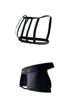 Pikante Hard Harness Jockstrap - Black