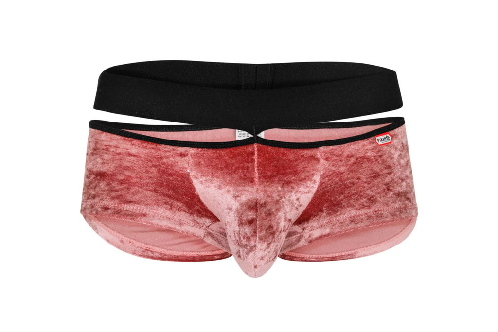 Pikante Clandestine Velvet Trunks - Pink