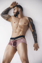 Pikante Clandestine Velvet Trunks - Pink