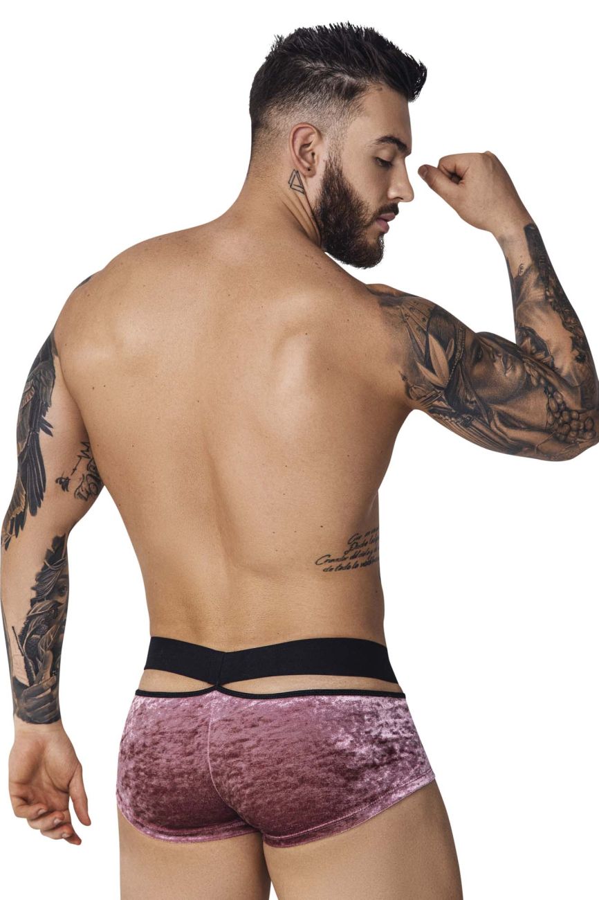 Pikante Clandestine Velvet Trunks - Pink