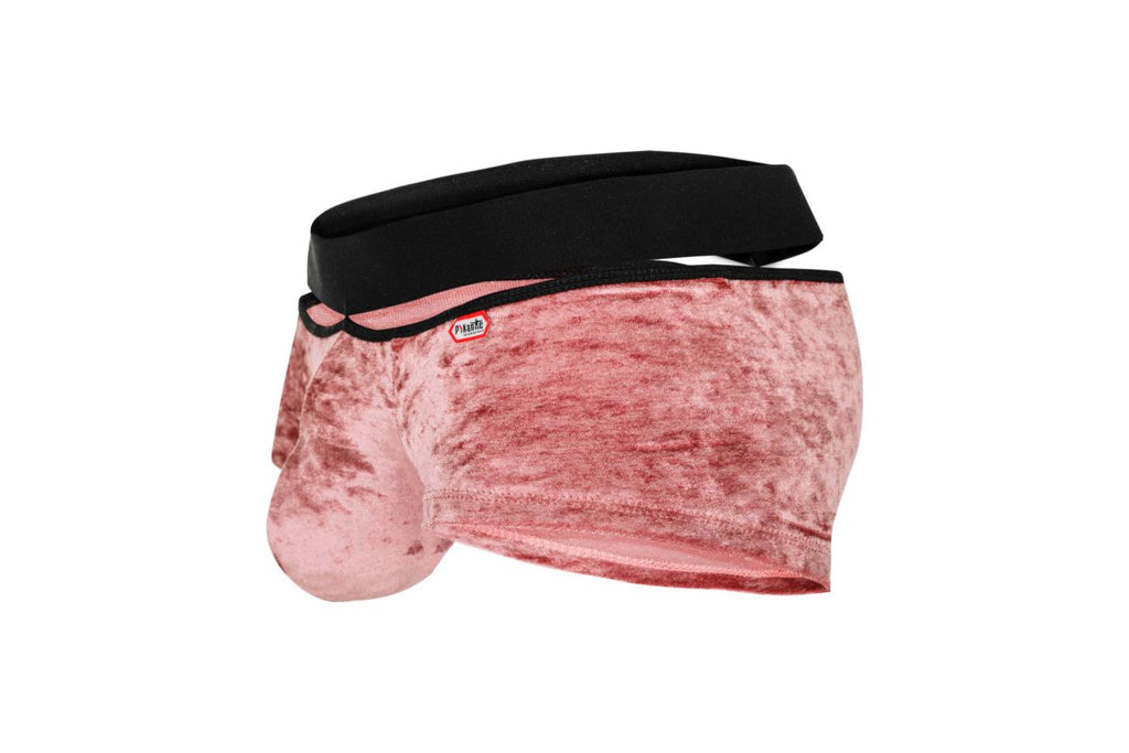Pikante Clandestine Velvet Trunks - Pink