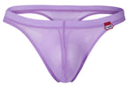 Pikante Luxury Thongs - Lilac Mesh