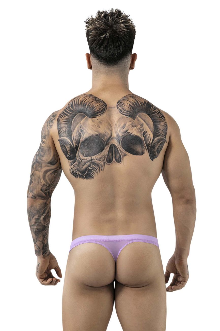 Pikante Luxury Thongs - Lilac Mesh
