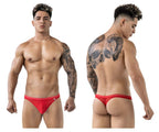 Pikante Luxury Thongs - Red Mesh