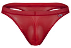 Pikante Luxury Thongs - Red Mesh