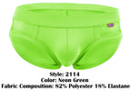 Pikante Lenox Briefs - Neon Green