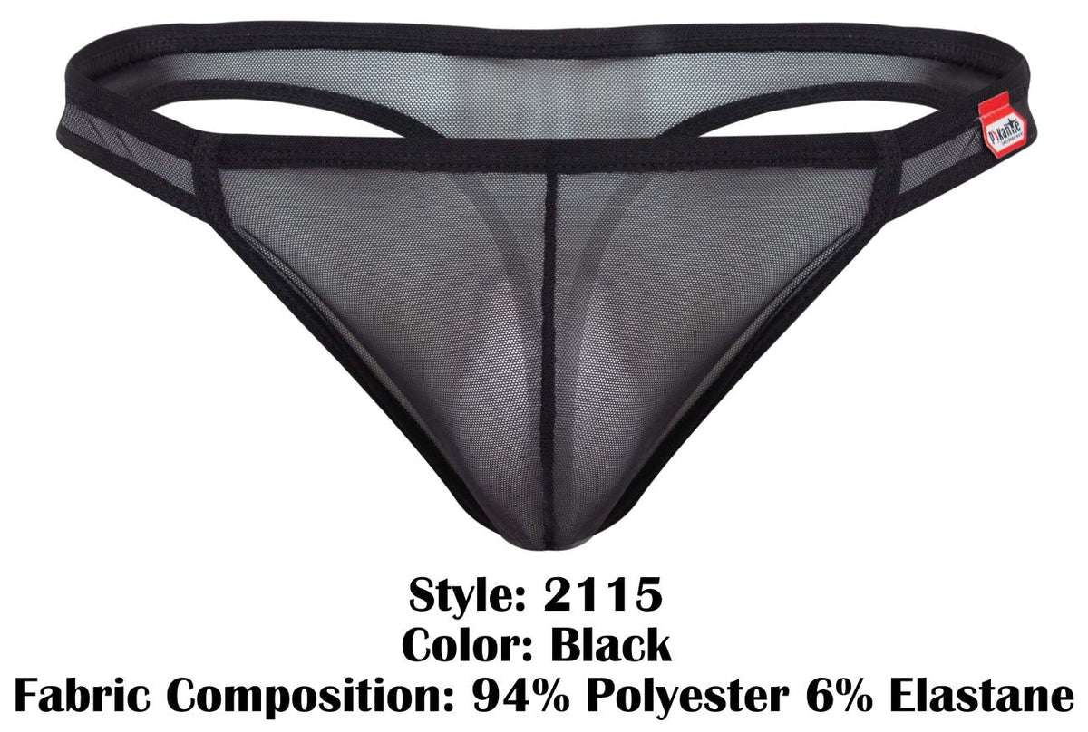 Pikante Amusing Thongs - Black