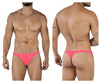 Pikante Amusing Thongs - Fuchsia Mesh
