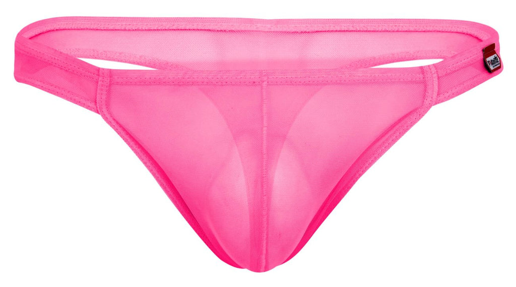 Pikante Amusing Thongs - Fuchsia Mesh