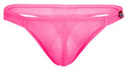 Pikante Amusing Thongs - Fuchsia Mesh