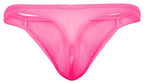 Pikante Amusing Thongs - Fuchsia Mesh