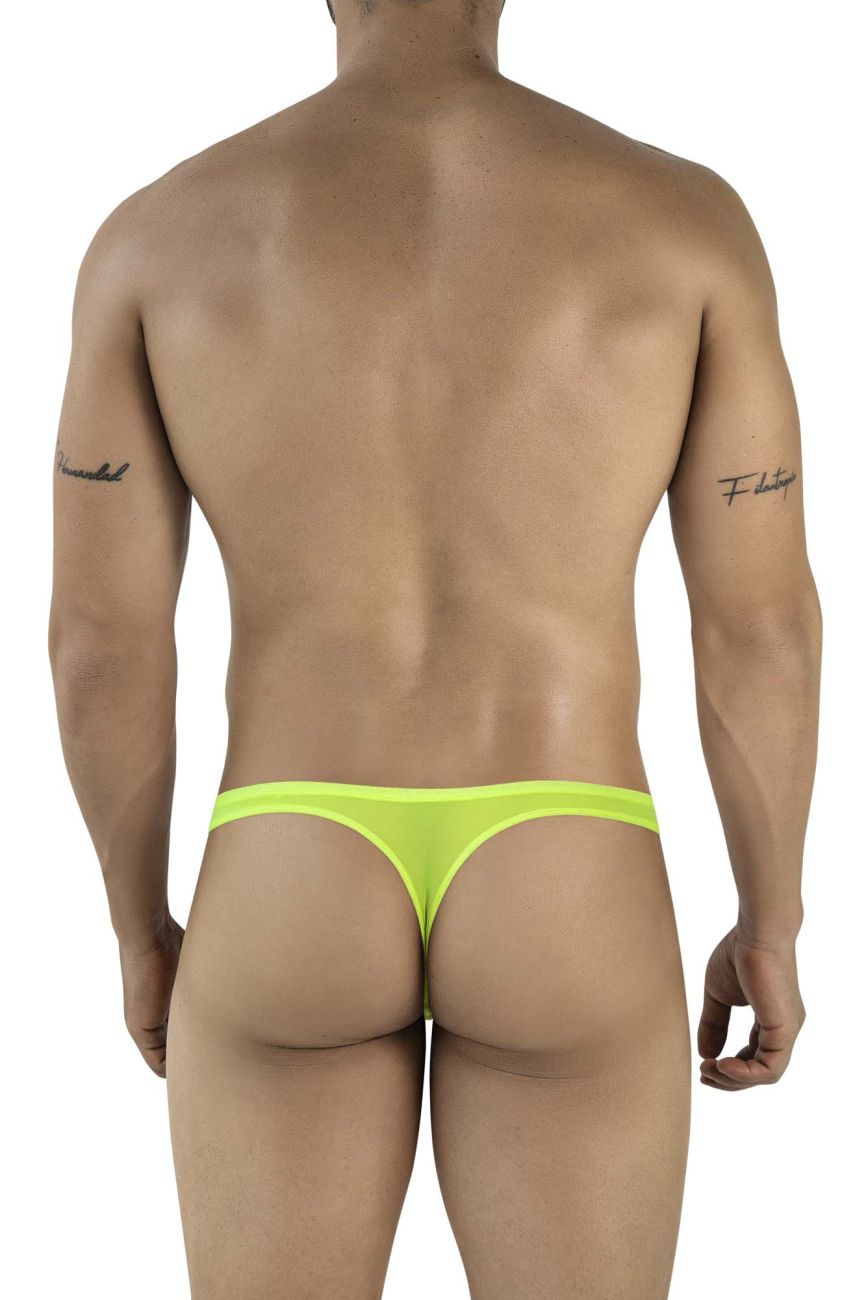Pikante Amusing Thongs - Neon Green