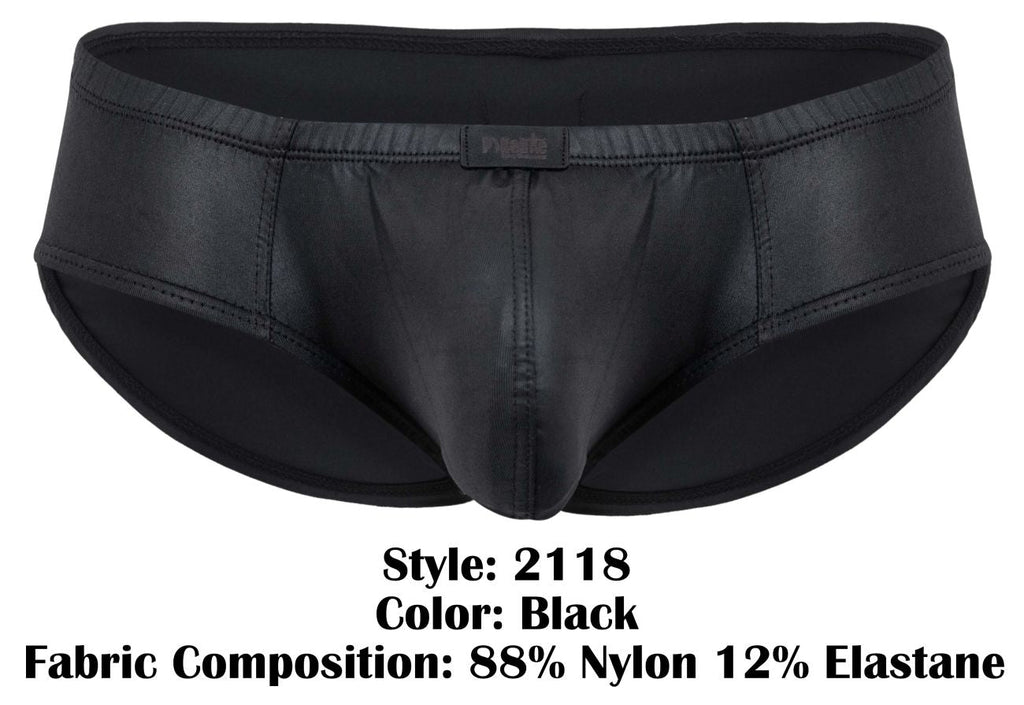 Pikante Candy Hip Briefs - Black