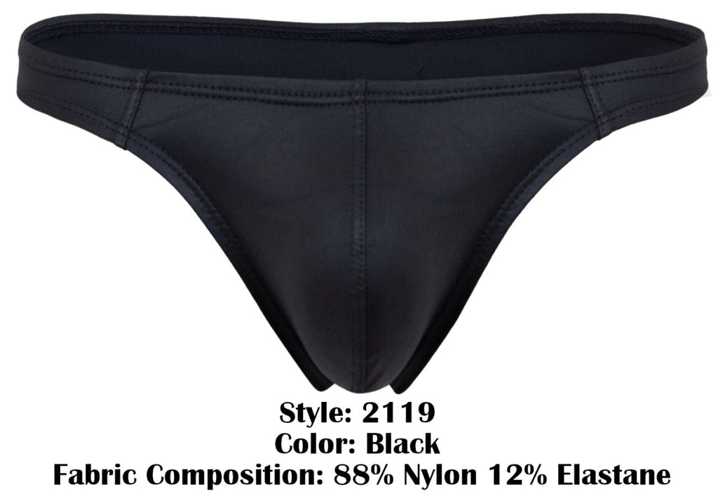 Pikante Candy Thongs - Black