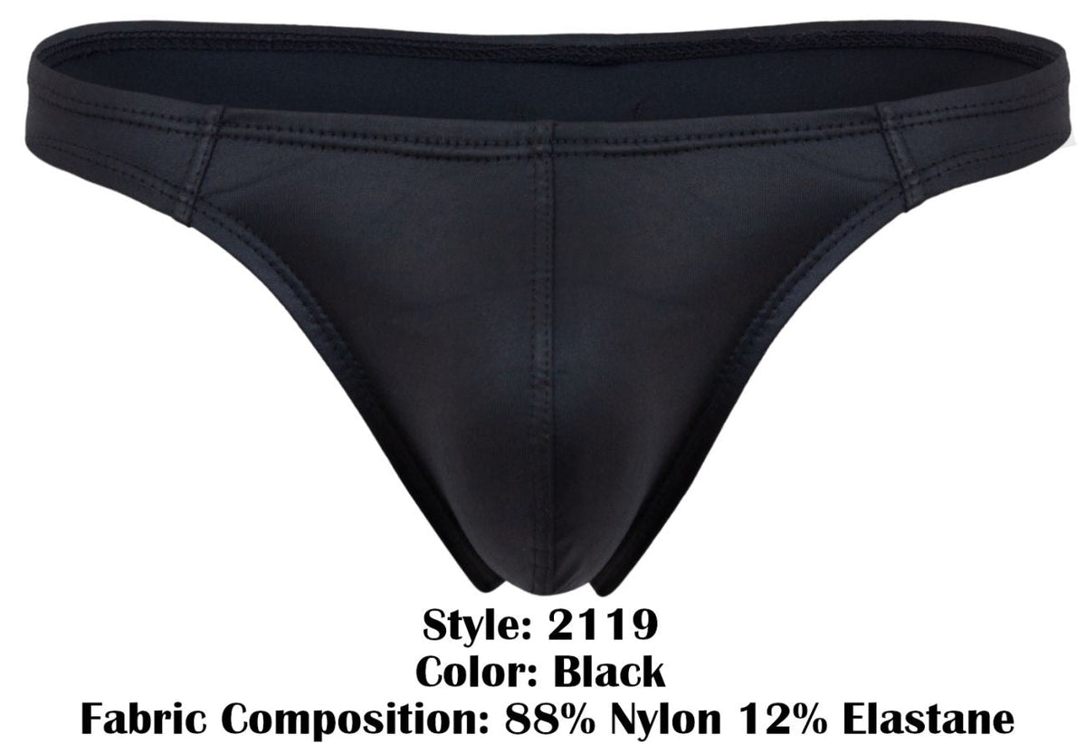 Pikante Candy Thongs - Black