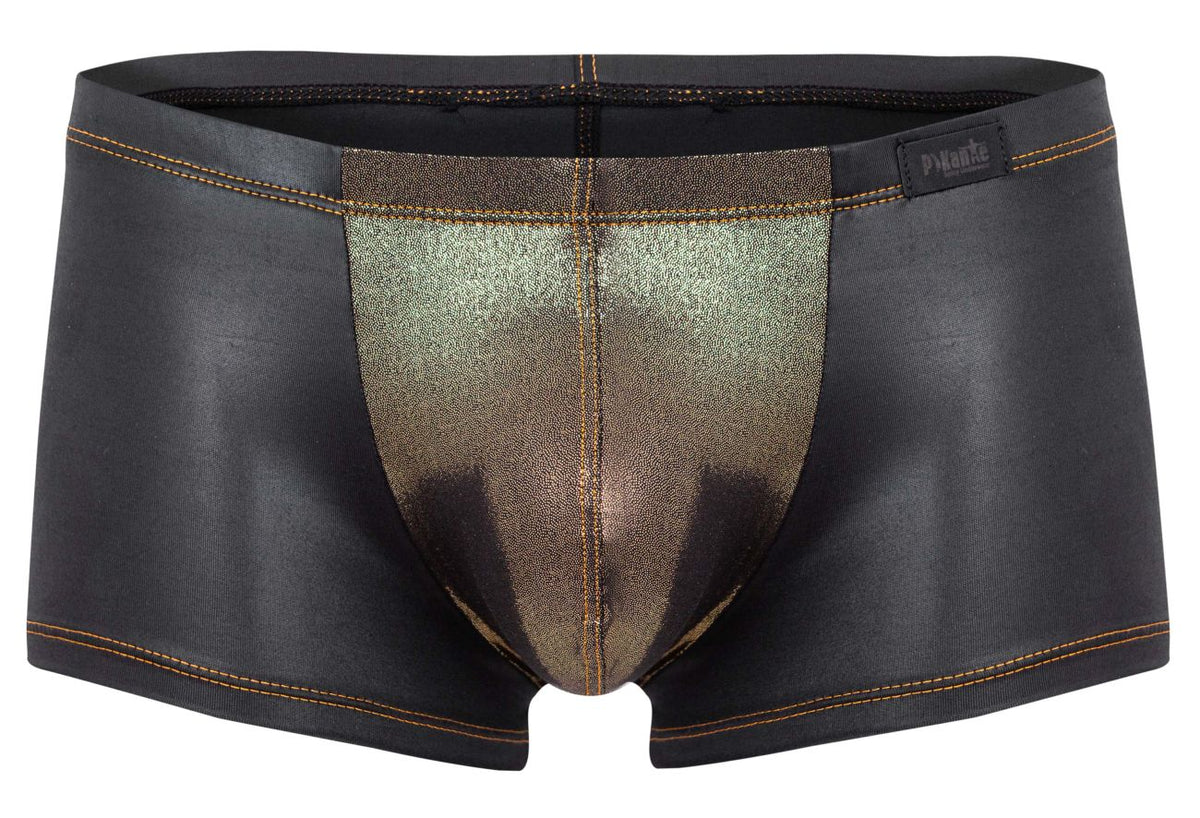 Pikante Gold Cup Trunks - Black