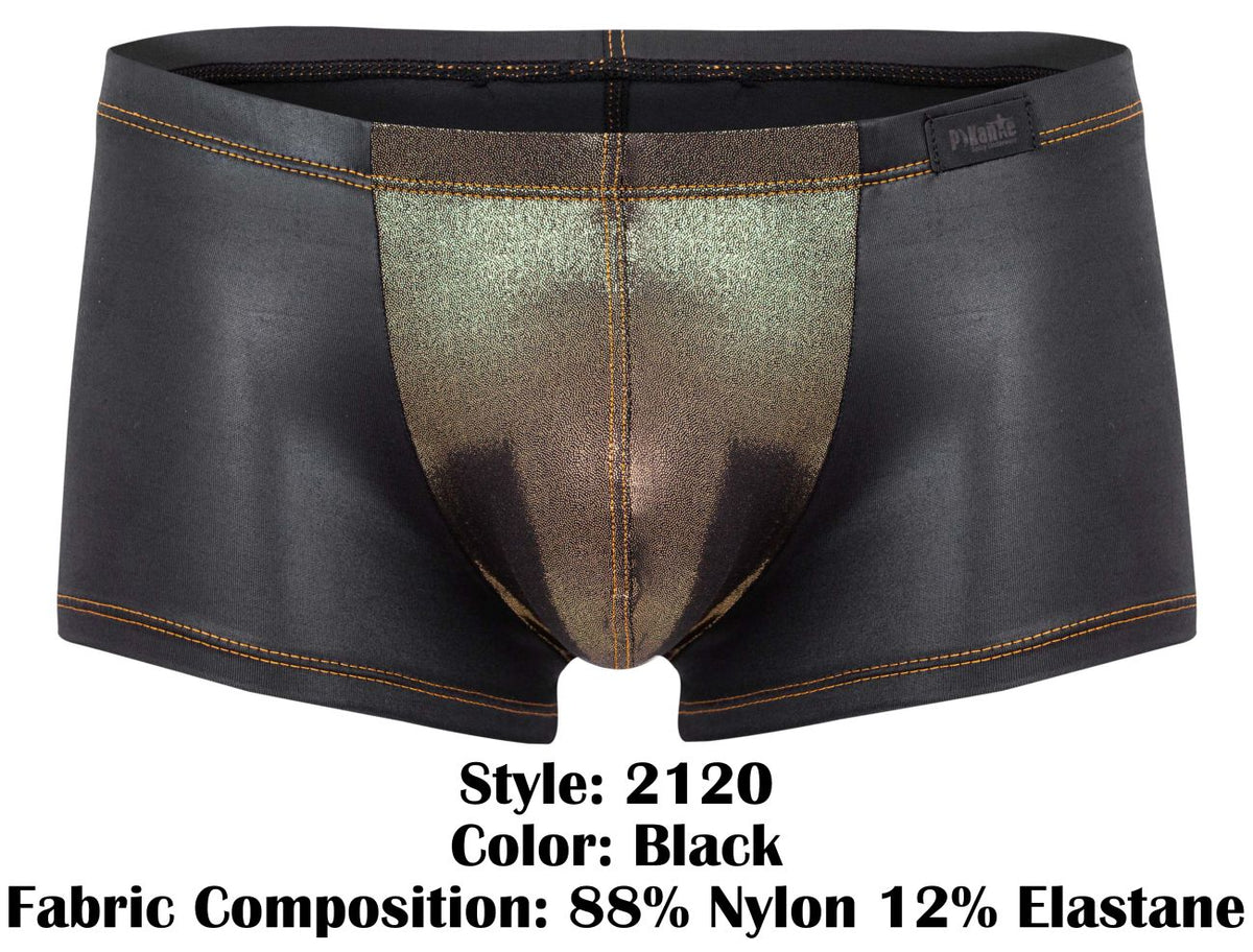 Pikante Gold Cup Trunks - Black