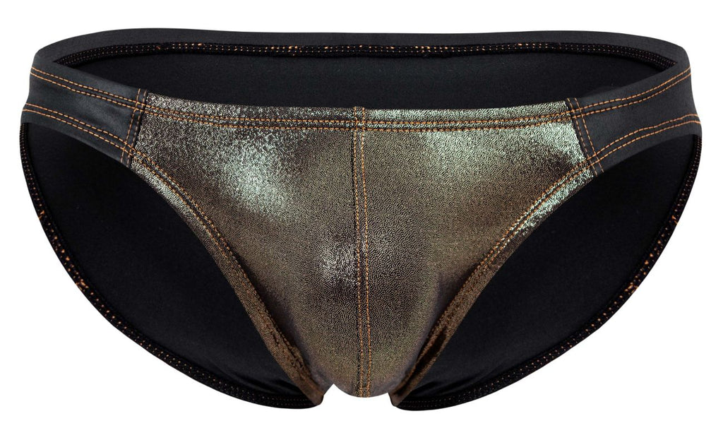 Pikante Gold Cup Bikini Briefs - Black