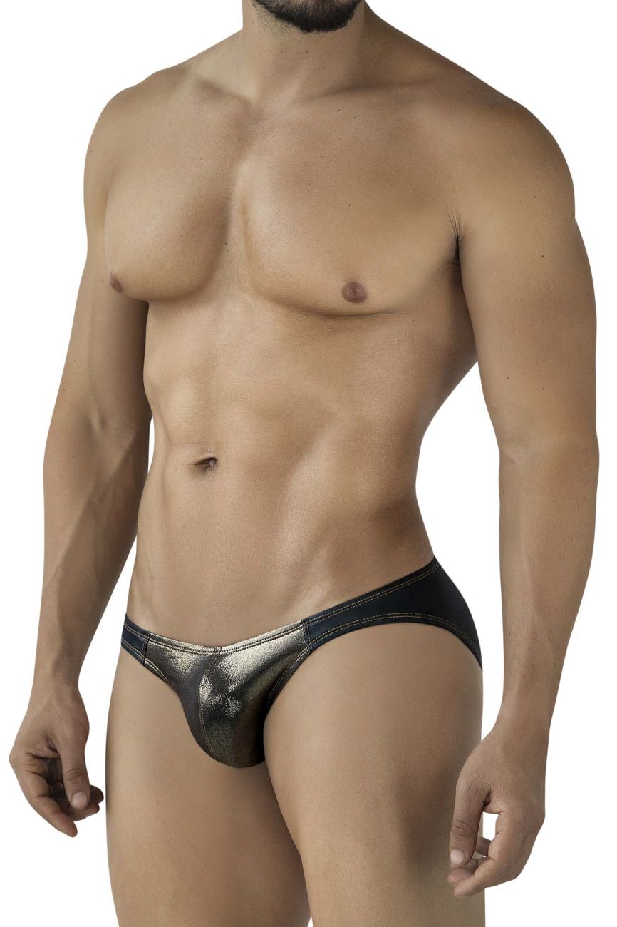 Pikante Gold Cup Bikini Briefs - Black