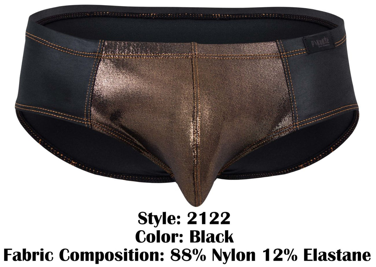 Pikante Gold Cup Briefs - Black