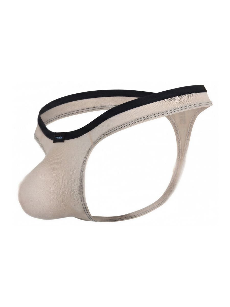Pikante Isis Sleek Thongs - Beige