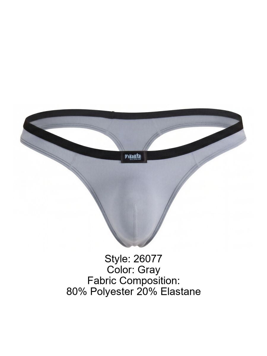 Pikante Isis Thongs - Gray