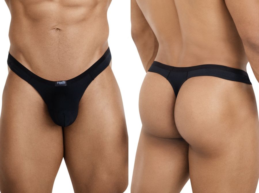 Pikante Seductive Comfort Isis Thongs - Black