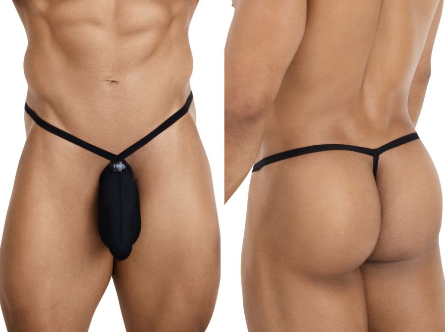 Pikante Sleek Minimalist G-String - Black