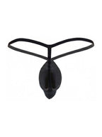Pikante Sleek Minimalist G-String - Black