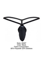 Pikante Sleek Minimalist G-String - Black