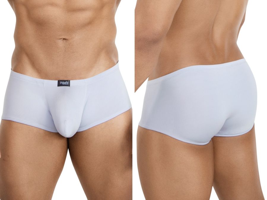 Pikante Sleek Thot Trunks - Gray