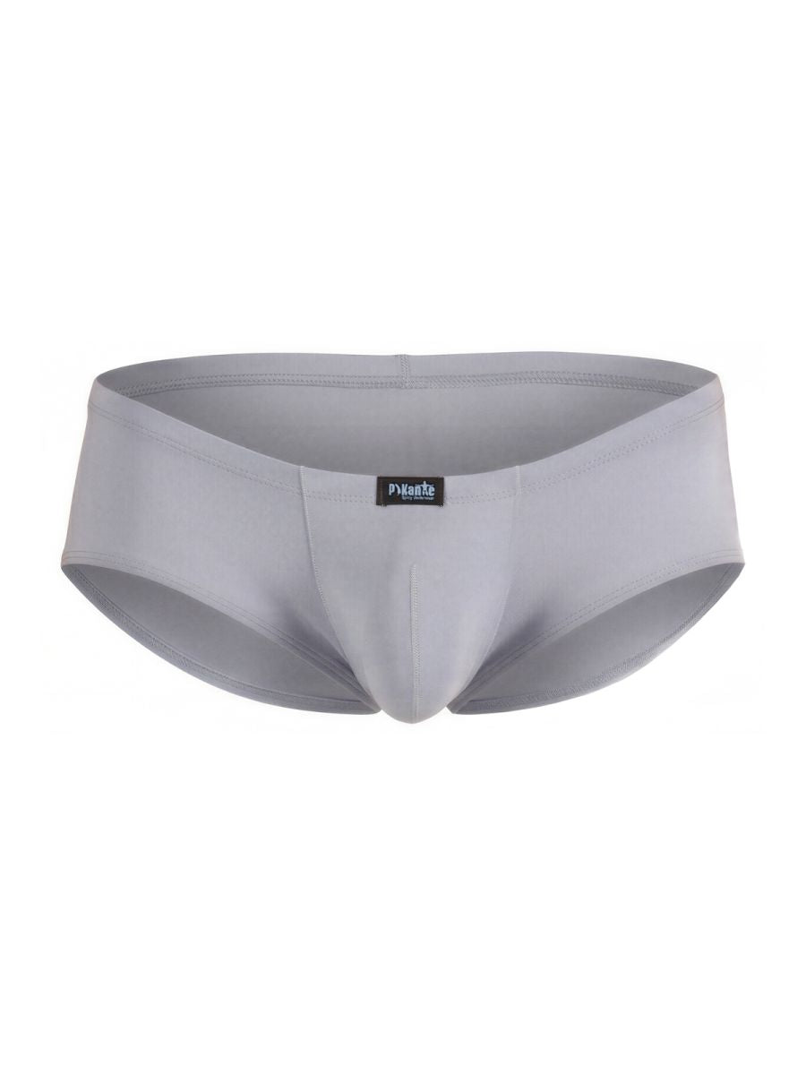 Pikante Sleek Thot Trunks - Gray