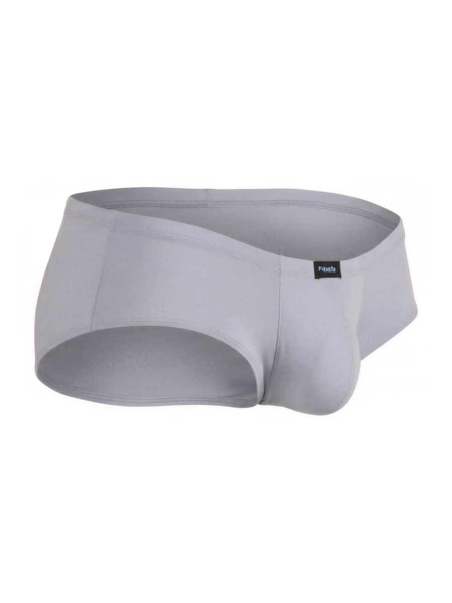 Pikante Sleek Thot Trunks - Gray