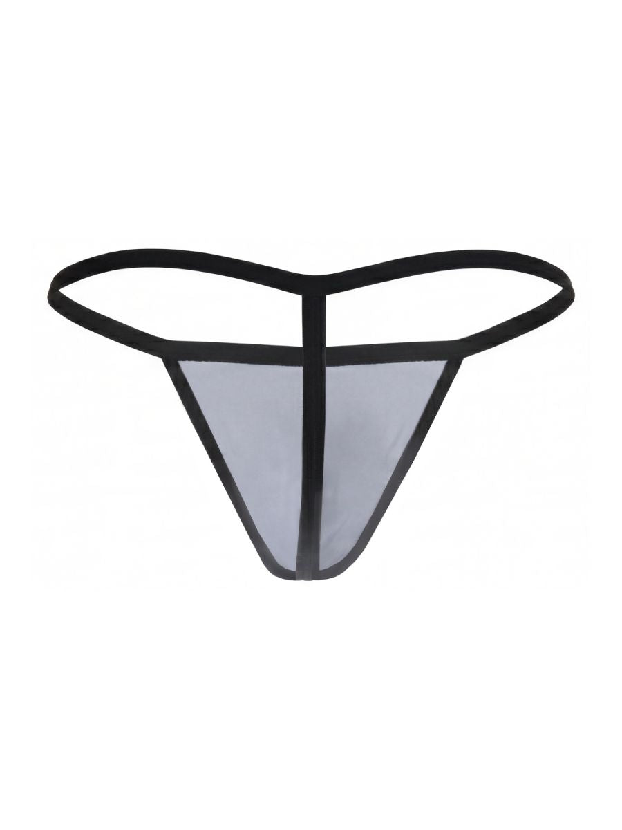 Pikante Nut G-String - Gray