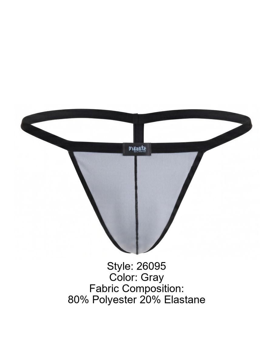 Pikante Nut G-String - Gray