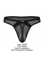 Pikante Sobek Thongs - Black