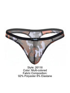 Pikante Cam Thongs - Multi-colored