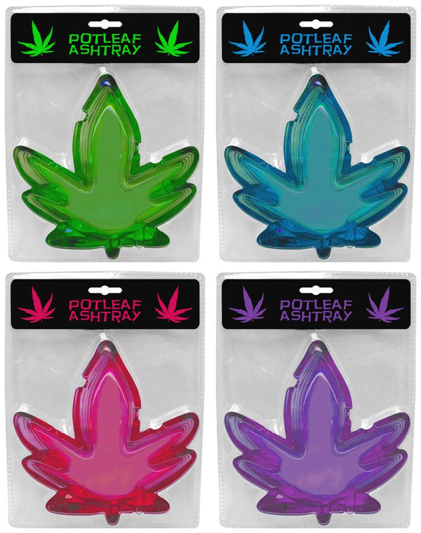 Potleaf Ashtray - Assorted Colors