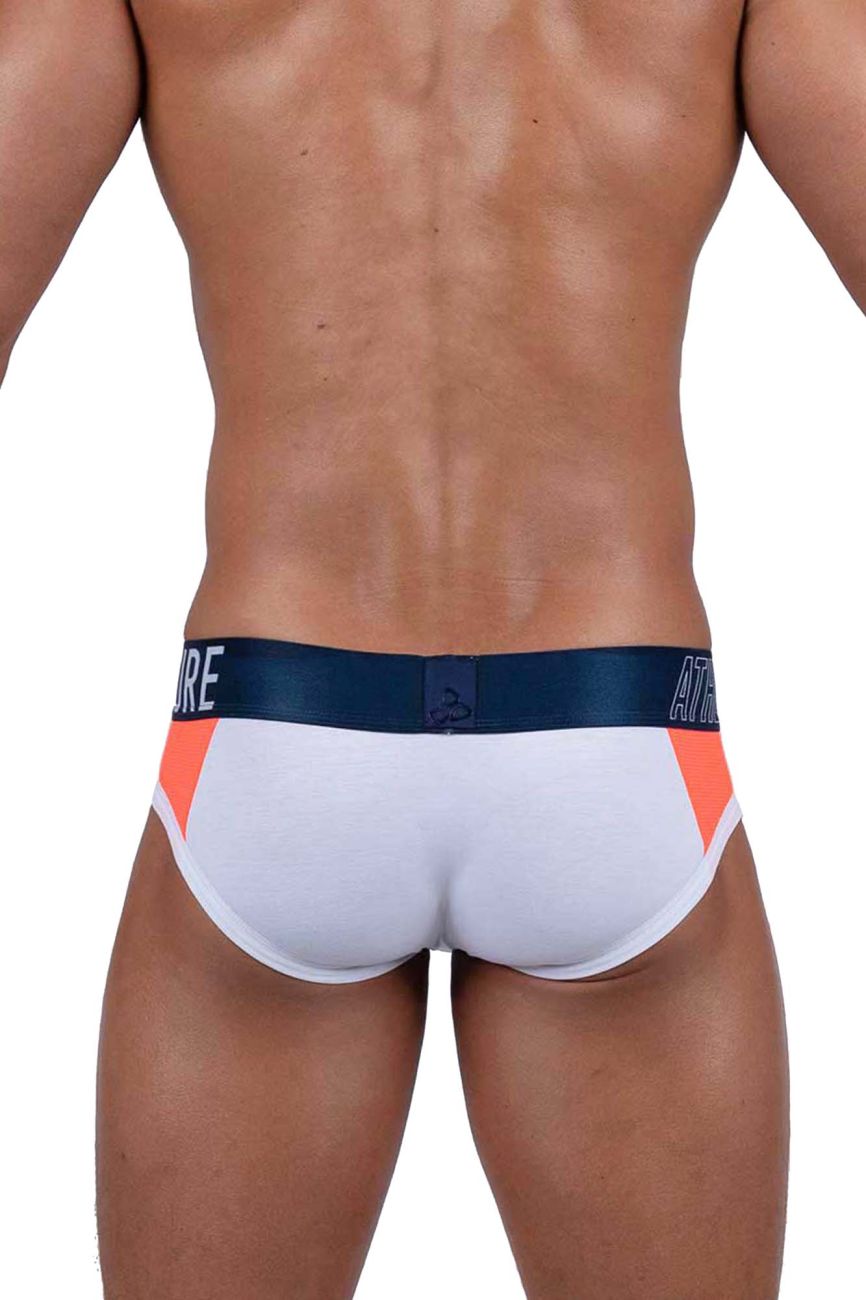 Private Structure Athlete Mini Briefs - White League