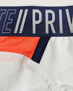 Private Structure Athlete Mini Briefs - White League