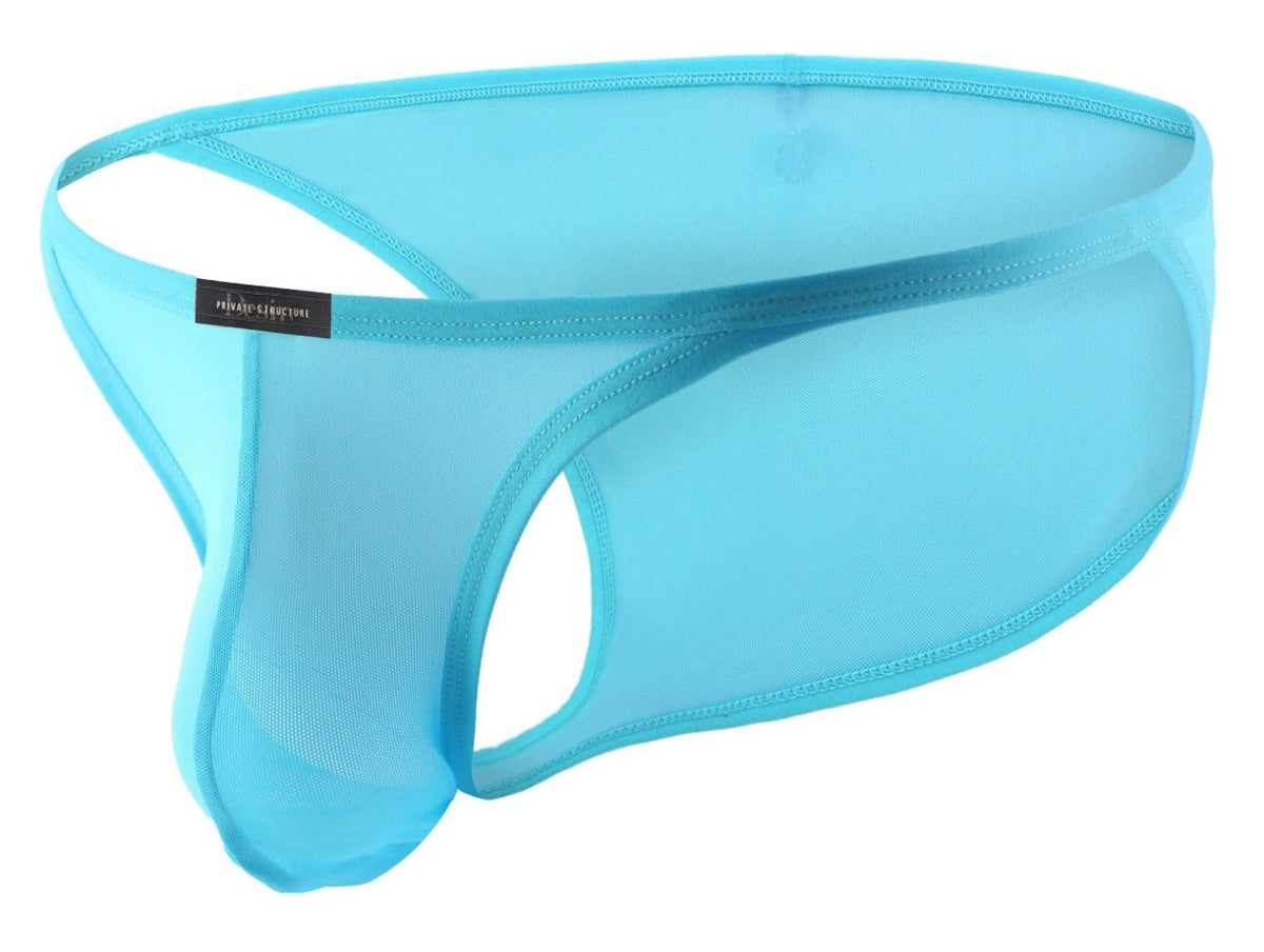 Private Structure Desire Intima Low Rise Bikini - Blue