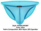 Private Structure Desire Intima Low Rise Bikini - Blue