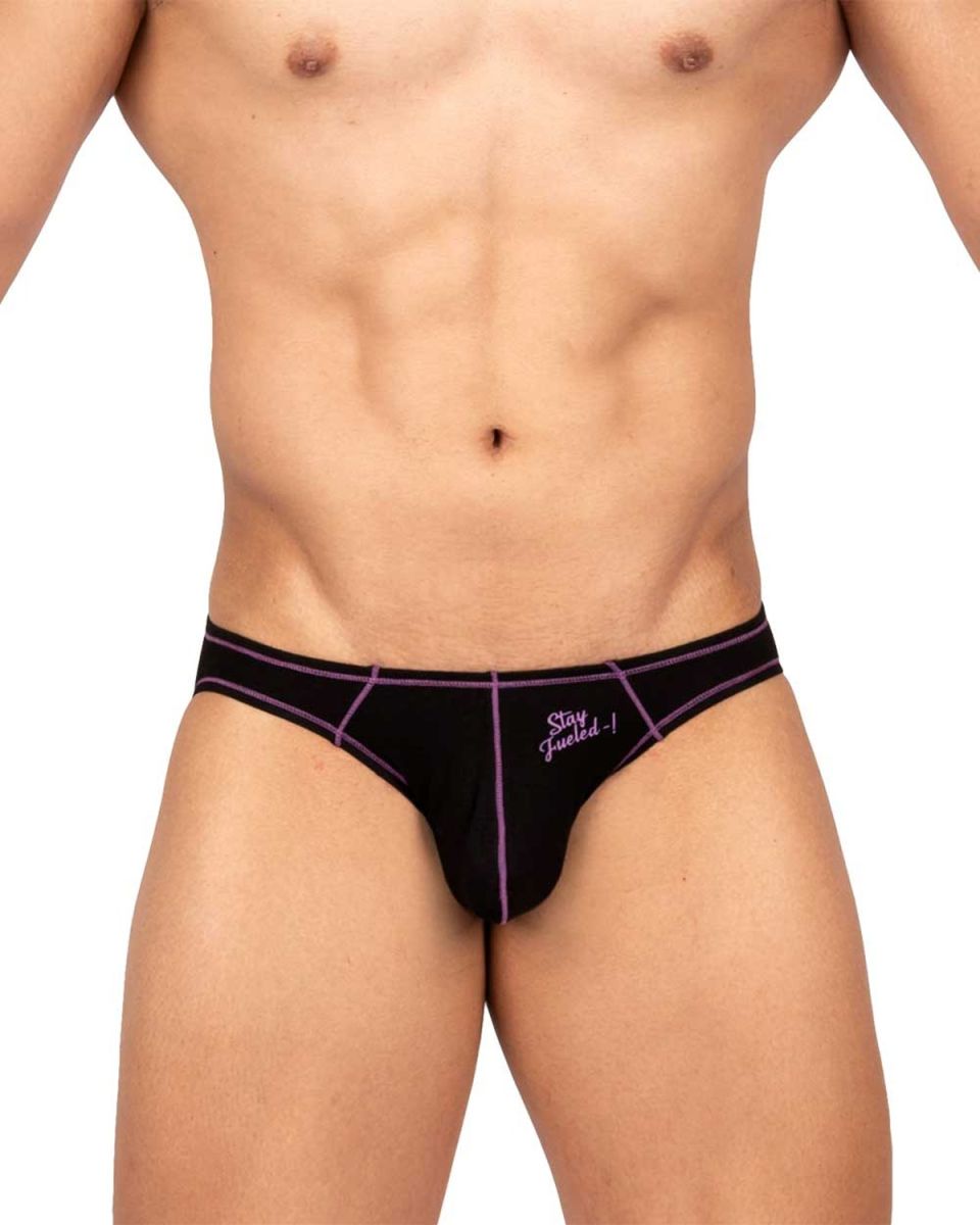 Private Structure Prime Eutopia Bikini Brief - Charcoal