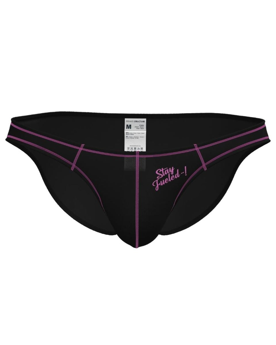 Private Structure Prime Eutopia Bikini Brief - Charcoal