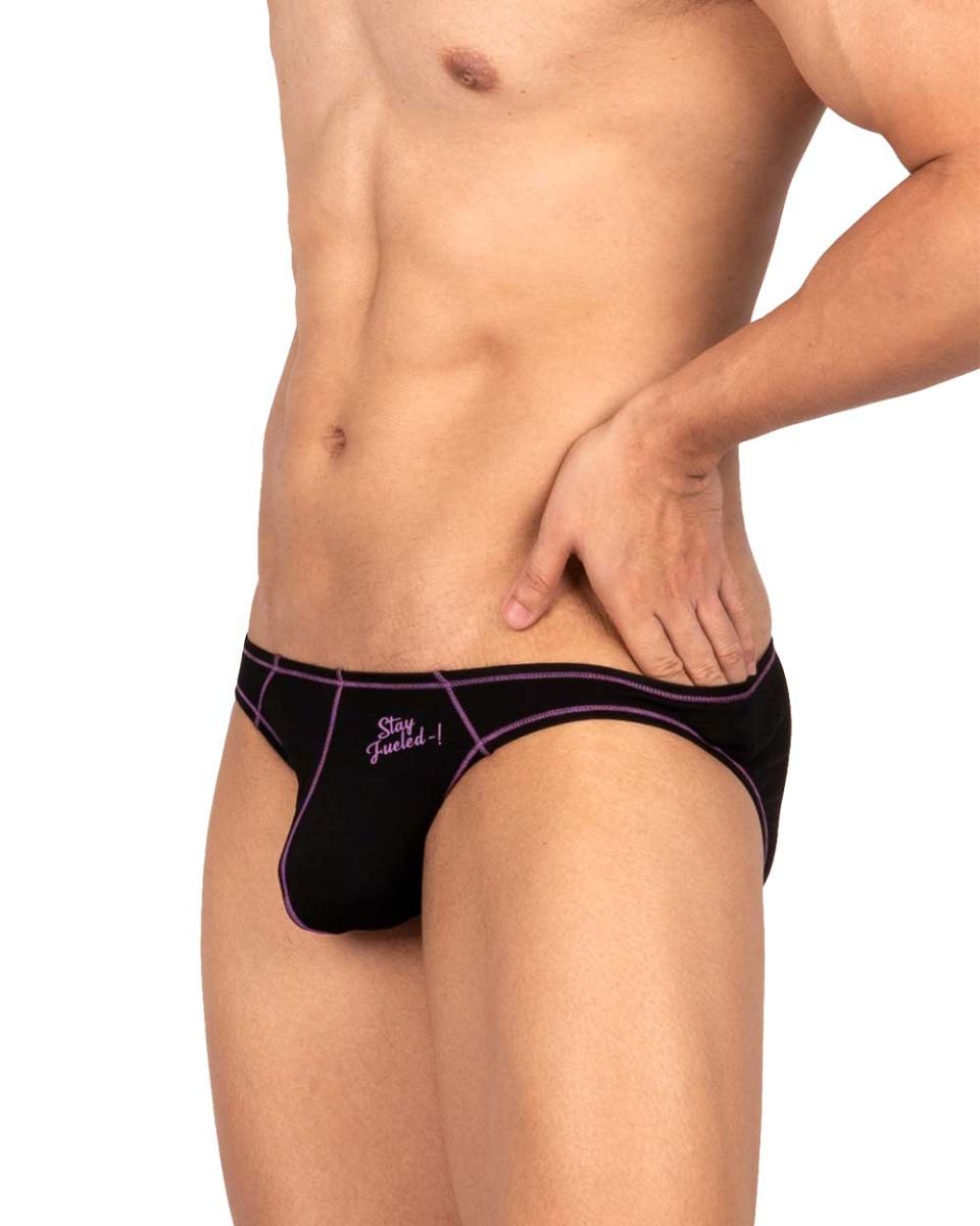 Private Structure Prime Eutopia Bikini Brief - Charcoal