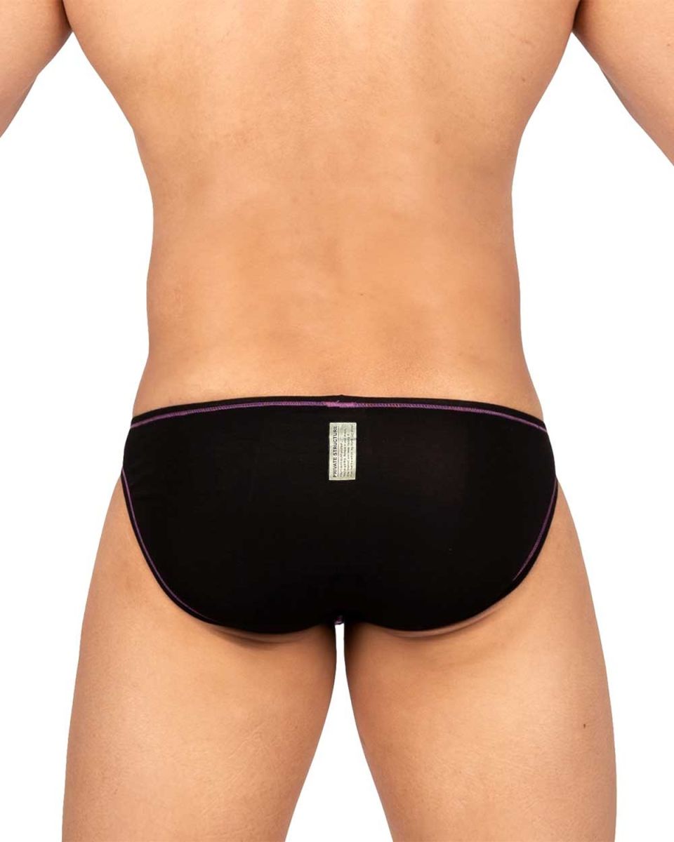 Private Structure Prime Eutopia Bikini Brief - Charcoal