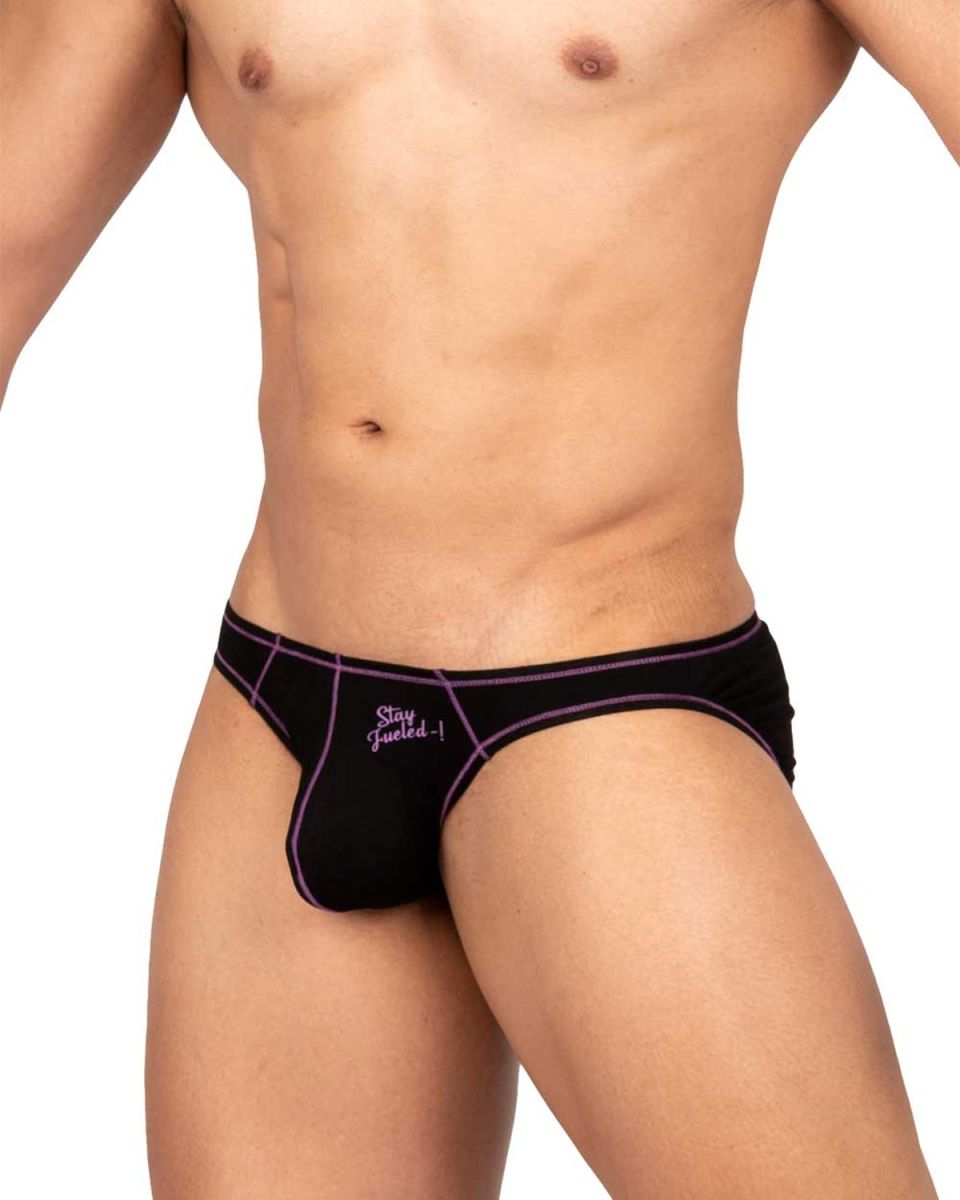 Private Structure Prime Eutopia Bikini Brief - Charcoal