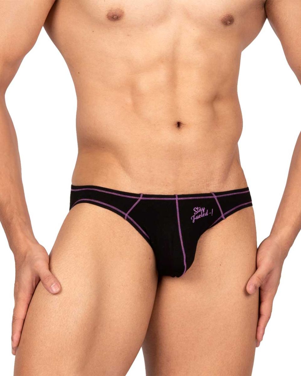 Private Structure Prime Eutopia Bikini Brief - Charcoal